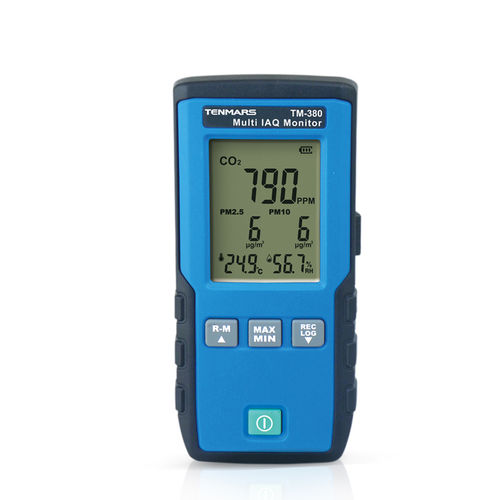 CO2空气质量监测仪 - TM-380 - Tenmars Electronics - 相对湿度 / PM10 / 温度
