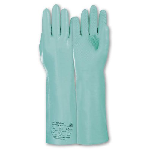 实验室手套 - Tricotril® Winter 739 - Kächele Cama Latex - 食品工业 / 用于石油工业 / 化工