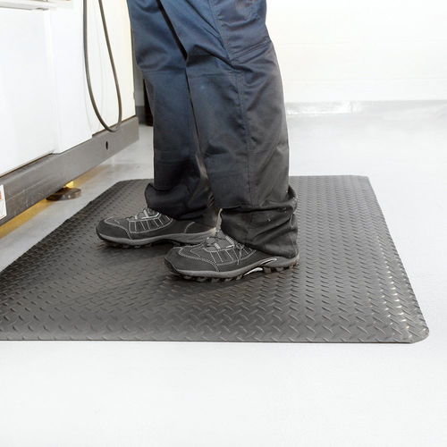抗疲劳地垫 - Deckplate - COBA Europe Ltd - 防滑 / 泡沫 / 黑色