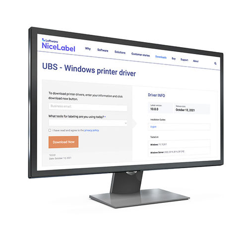 数据管理软件 - UBS & NiceLabel - UBS United Barcode Systems - 管理 / 打标 / 条形码标签设计
