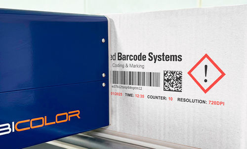 喷墨式打标机 - APLINK HRX BICOLOR - UBS United Barcode Systems - 用于纸张 / 用于皮革 / 塑料