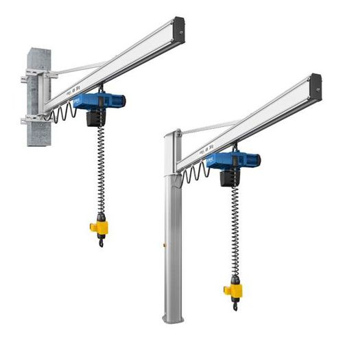 立柱式旋臂起重机 - ZASCHE handling GmbH - 壁挂 / 铝框架