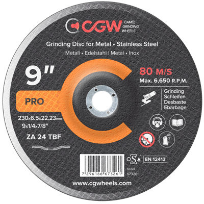 氧化铝砂盘 - Camel Grinding Wheels - 粉磨 / 用于不锈钢 / 用于铁料