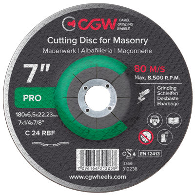 混凝土切削盘 - Camel Grinding Wheels - 用于大理石 / 钢 / 手动磨床用