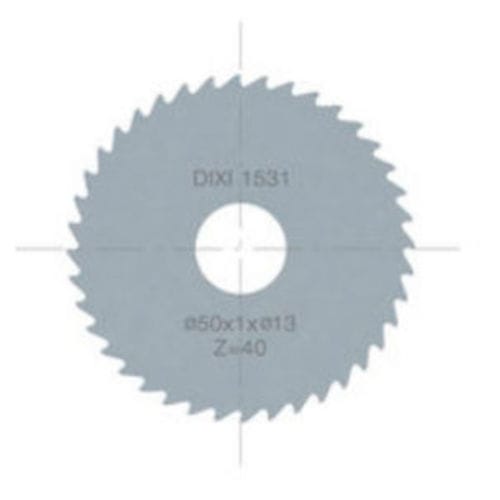 碳化物开槽锯 - DIXI 1531 series - DIXI Polytool - 金属 / 粗齿式