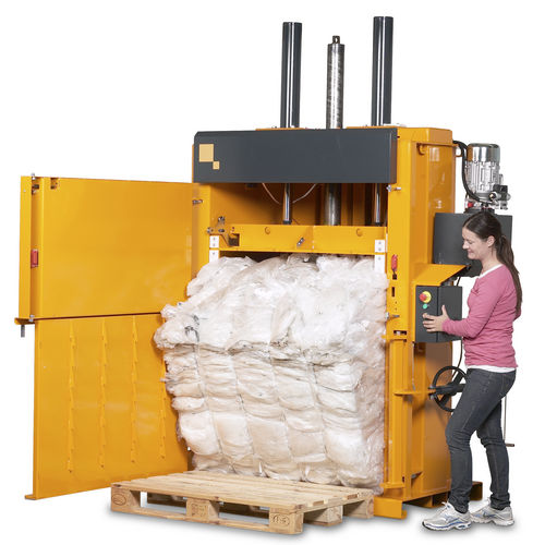 纸板箱打包压缩机 - B30 - Bramidan Balers - 用于纸张 / 用于塑料 / 垂直