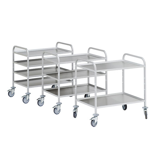 运输推车 - G®-SERV E 95 series - Gmöhling Transportgeräte GmbH - 不锈钢 / 3节 / 多功能