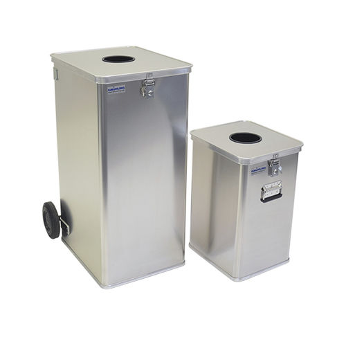 铝制废料箱 - G®-DROP series - Gmöhling Transportgeräte GmbH - 用于医疗废弃物 / 带盖 / 带把手