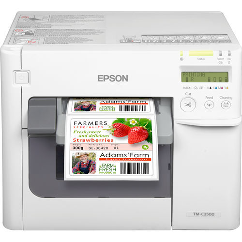 喷墨式标签打印机 - ColorWorks C3500 - EPSON Europe/爱普生 - 台式
