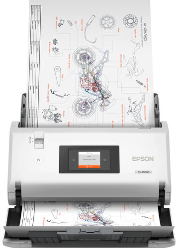 彩色文件扫描仪 - WorkForce DS-30000 - EPSON Europe/爱普生 - 紧凑型