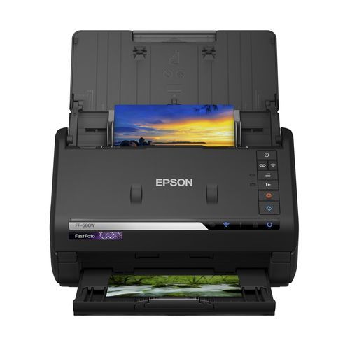 高速文件扫描仪 - FastFoto FF-680W - EPSON Europe/爱普生 - 彩色 / 无线型 / 固定式