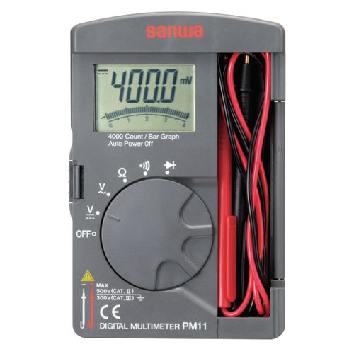 数字万用表 - PM11 - Sanwa Electric Instrument - 袖珍型 / 手持式 / cat III