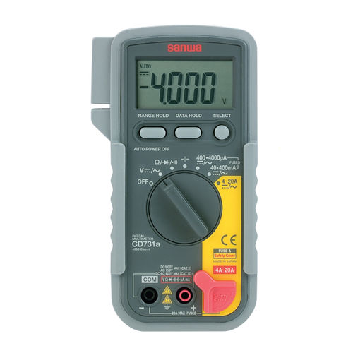 数字万用表 - PC7000 - Sanwa Electric Instrument - 手持式 / 1000 V / 10 A