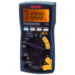 数字万用表 - PC773 - Sanwa Electric Instrument - 手持式 / 1000 V / 11 A