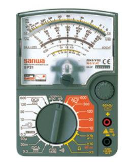 模拟万用表 - SP21  - Sanwa Electric Instrument - 手持式 / 600 V / 工业