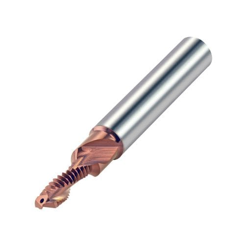整体硬质合金铣刀 - MT series - Carmex Precision Tools - 螺纹加工 / 钻孔 / 用于生铁