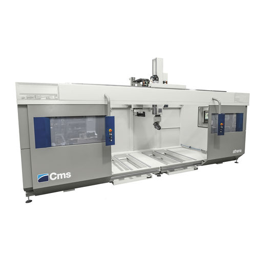 5轴CNC加工中心 - athena - CMS S.p.A. - 立式 / 用于复合材料 / 用于塑料