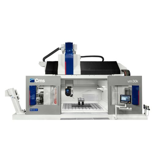 钢材CNC加工中心 - vm 30k - CMS S.p.A. - 3轴 / 立式 / 用于复合材料