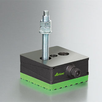 机器脚座 - 202-VRC series - AirLoc AG - 弹性材料 / 防震 / 螺旋式