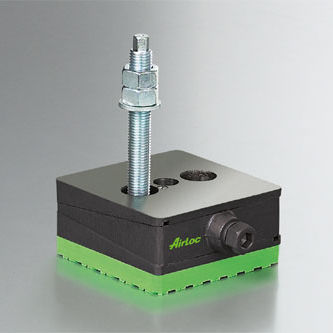 机器脚座 - 450.1-VRC series - AirLoc AG - 弹性材料 / 防震 / 螺旋式