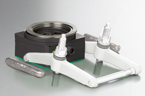机器脚座 - KaBloc 203.53V /903 - AirLoc AG - 弹性材料 / 用于地面固定件