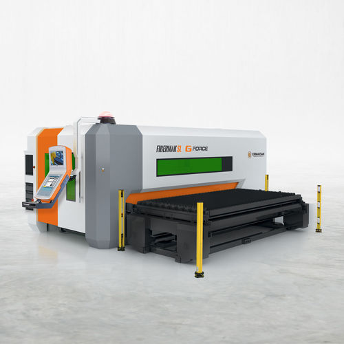 光纤激光切割机 - FIBERMAK SL G-FORCE - ERMAKSAN - 2D激光 / 用于铝 / 用于不锈钢