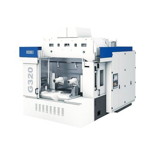 3轴CNC加工中心 - G320 - GROB-WERKE - 卧式 / 用于铝 / HSK A-63