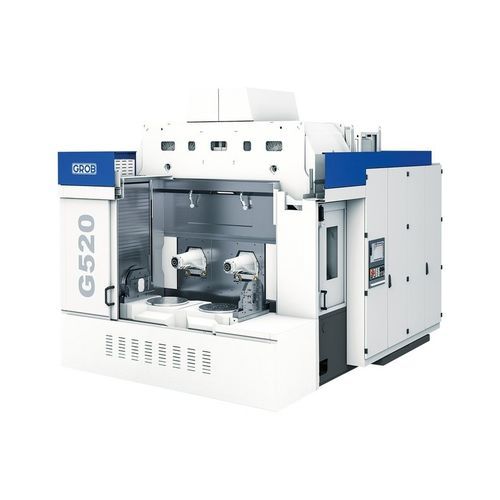 3轴CNC加工中心 - G520 - GROB-WERKE - 卧式 / 用于铝 / 二机轴
