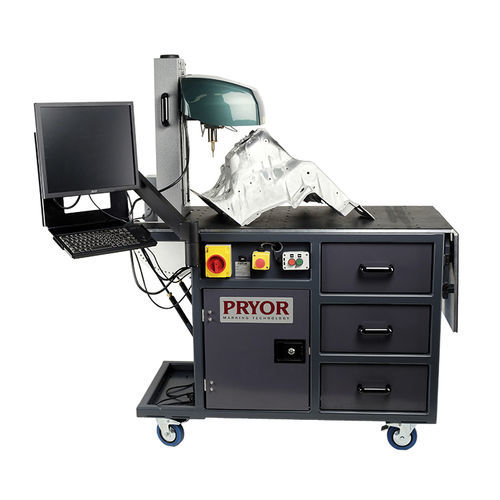 点针式打标机 - Type T - Pryor Marking Technology - 金属 / 用于铝 / 落地式