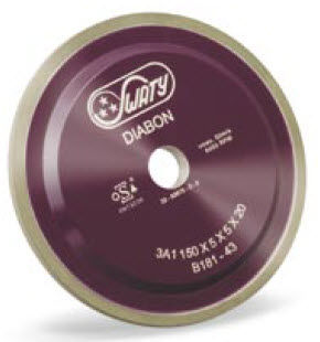 表面处理砂轮 - Brand DIABON - Weiler Abrasives - 扁平 / 外围设备 / 树脂结合剂 CBN