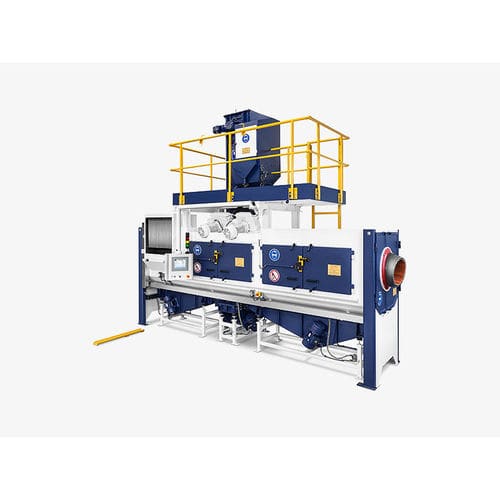 槽形皮带抛丸机 - THM Series - Walther Trowal GmbH&Co.KG - 涡轮 / 用于金属 / 用于散料