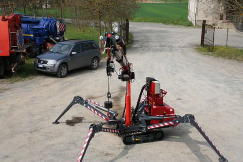 履带式起重机 - 350-E4 Spider, 350-E3 spider - kegiom lifting s.n.c. - 伸缩 / 提升