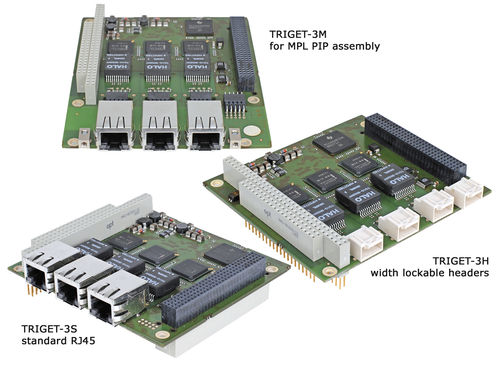 PC/104I/O卡 - Rugged Triple Gigabit Ethernet card | TRIGET - MPL