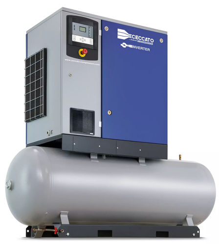 螺杆压缩机 - DRA 10 - 20 HP IVR series - Ceccato Aria Compressa - 空气 / 电动 / 固定式