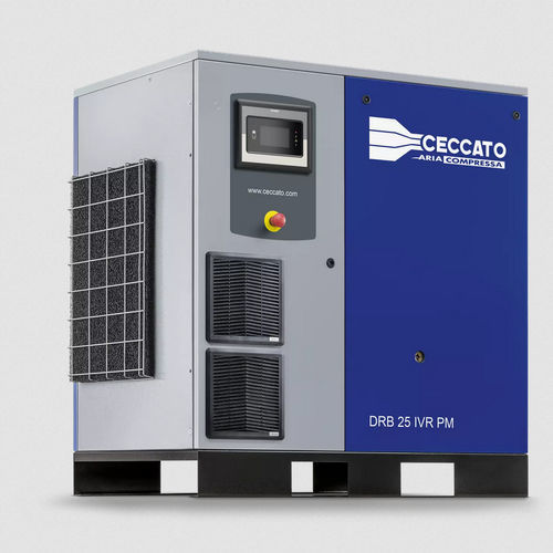 螺杆压缩机 - DRB 20 - 30 HP IVR PM series - Ceccato Aria Compressa - 空气 / 电动式 / 固定式