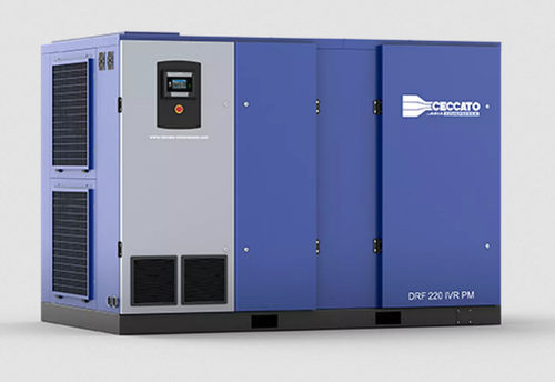 螺杆压缩机 - DRF 150-200 HP IVR PM series - Ceccato Aria Compressa - 空气 / 电动式 / 固定式