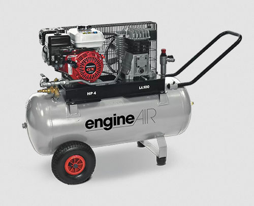 活塞压缩机 - EngineAIR, BIengineAIR - Ceccato Aria Compressa - 空气 / 电动式 / 带脚轮