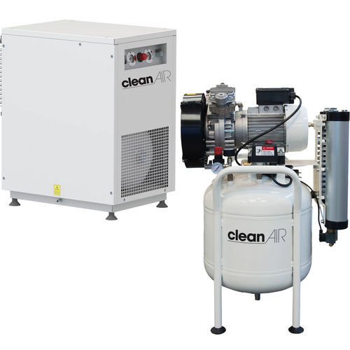 活塞压缩机 - CleanAir series - Ceccato Aria Compressa - 空气 / 电动式 / 固定式