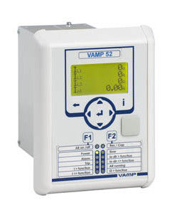 过载保护继电器 - VAMP 52 - Vamp - 接地漏电 / 电压 / 频率