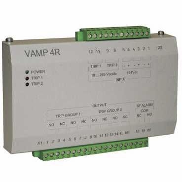 电弧保护继电器 - VAMP 4R  - Vamp - 面板安装