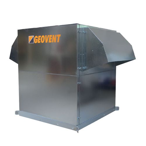 外屋顶空气处理机组 - GRTU-3800+ - Geovent - 用于仓库 / 回热式 / 模块化