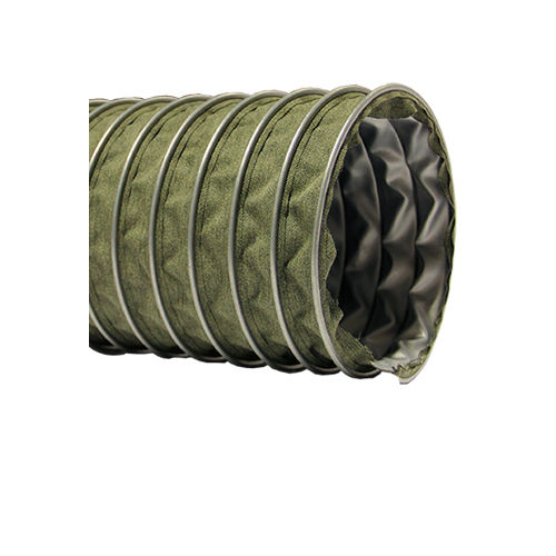 废气软管 - GeoFlex Kevlar HT-300 - Geovent - 硅胶 / 抽吸烟雾 / 带涂层