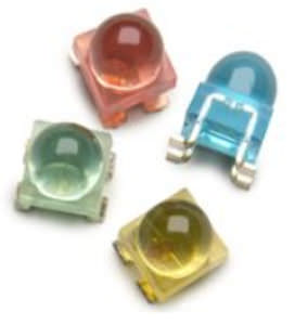有色LED - ALMD series - Avago Technologies - 圆形 / 超小型 / SMD