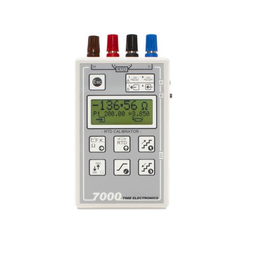 温度校准器 - 7000   - Time Electronics - 用于RTD传感器 / 手提式 / 数字