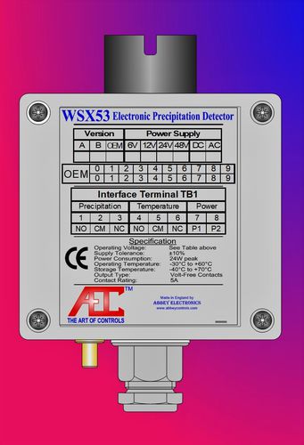沉淀传感器 - WSX53G12  - Abbey Electronic Controls
