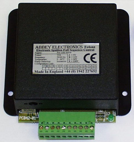 气体设备点火控制器 - FL4552  - Abbey Electronic Controls