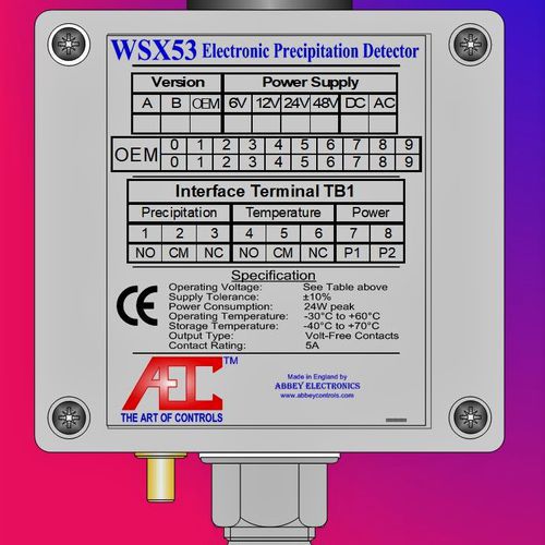 沉淀传感器 - WSX53G24  - Abbey Electronic Controls