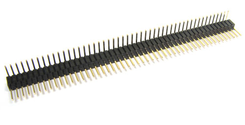公端排针 - 1.27 - 2.54 mm | CRIMPFLEX® - Nicomatic - 单列 / 金触点 / 1.27 mm (0.050")