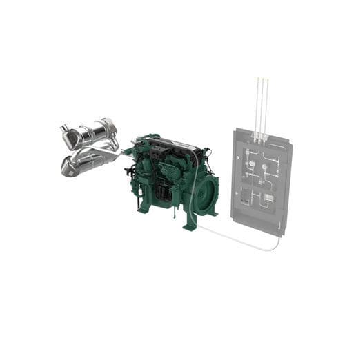 柴油发动机 - TADH88 series  - Volvo Penta - 6气缸 / 在线 / 用于生产电力