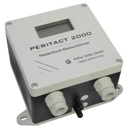 低压压力变送器 - PERITACT 2000 - Arthur Grillo GmbH - 差压 / 隔膜 / 4-20 mA